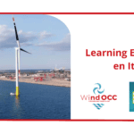 BANNIERE MISSION ITALIE EOLIEN FLOTTANT EN MER